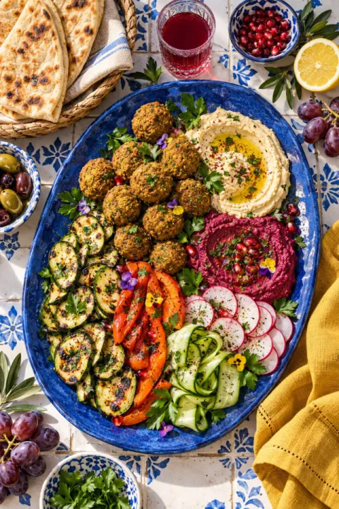 Kleurvolle Mediterreense Middagete