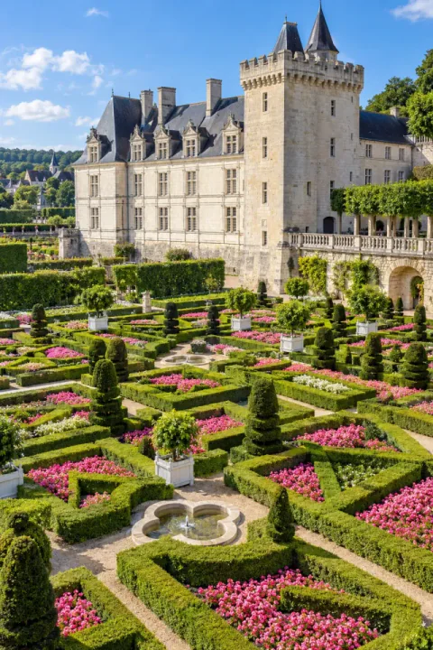 Geometrischer Garten von Villandry