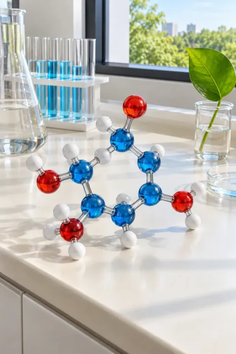 Model molecular acolorit